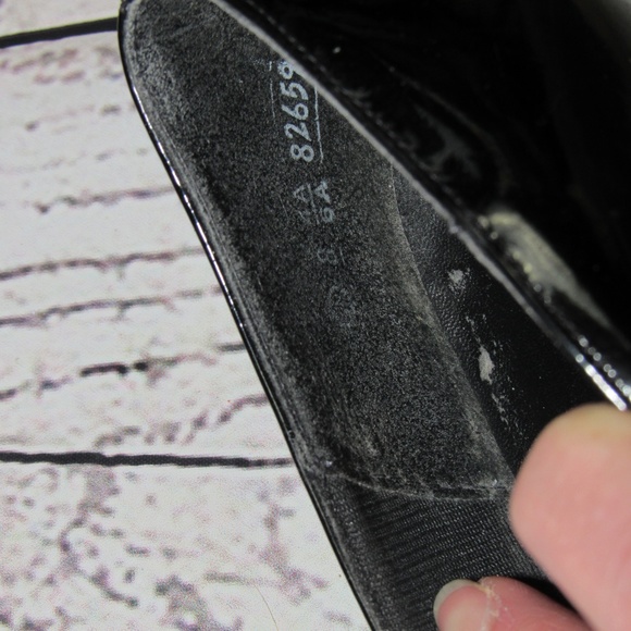 Selby Comfort black patent leather kitten heels - Picture 6 of 8